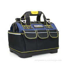 Durable Zippered Electrician Tool Bag Pockets for Men
